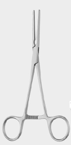 Атравматичний затискач КУЛІ (COOLEY), прямий, 17,0 см (cm)